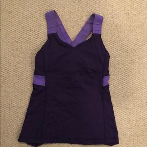 Purple Lululemon Tank Top Size 4